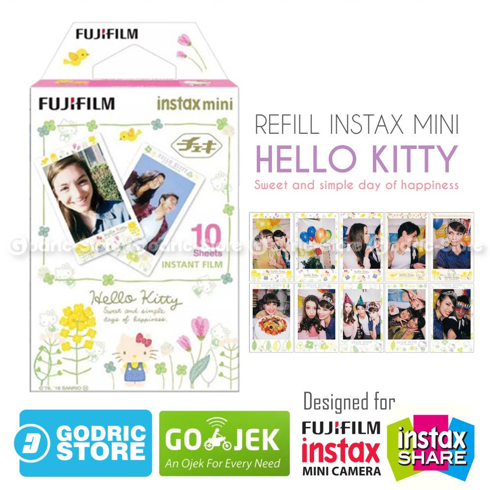 Fujifilm Refill Instax Mini Film Hello Kitty Lovely Flower - 10 Lembar