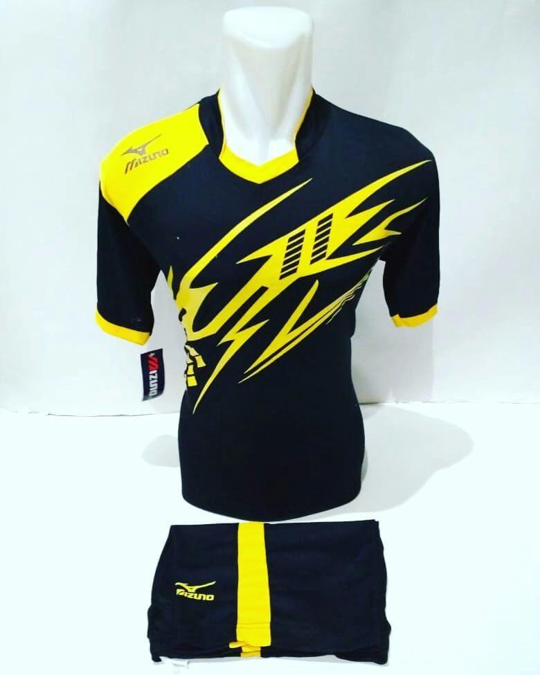Baju Olahraga Jersey Bola Kaos Setelan Futsal / Volly Mizuno