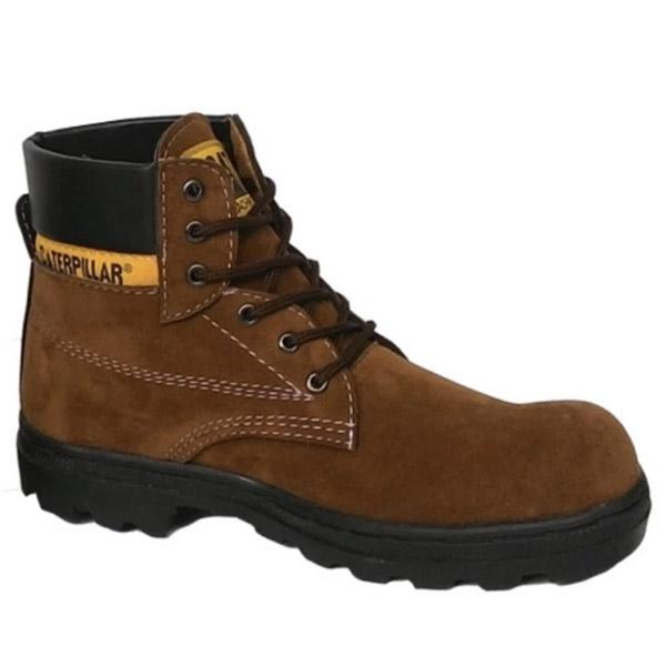 Sepatu caterpillar hitam suede. sepatu gunung caterpillar sepatu safety caterpilar safety shoes sepatu boot caterpillar