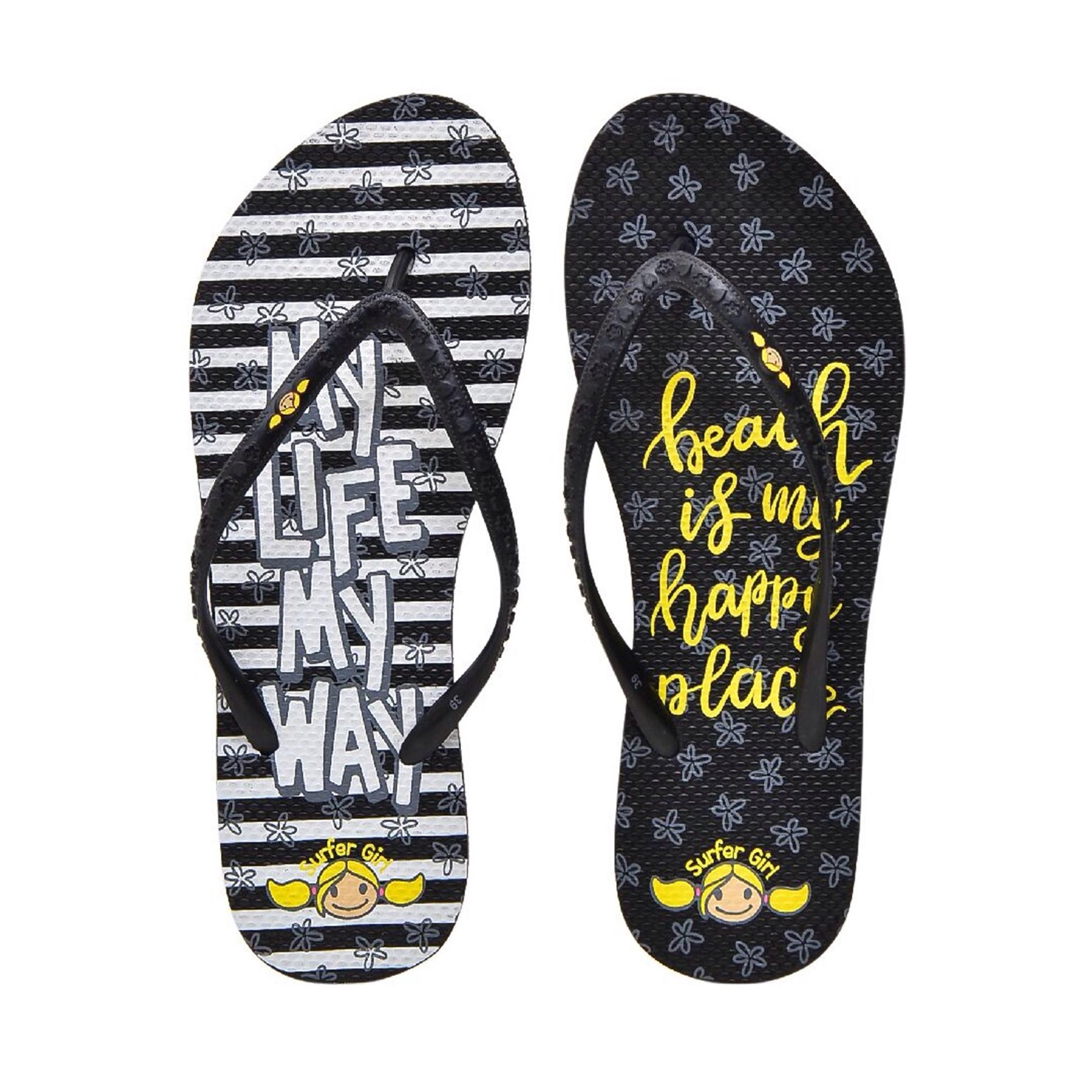 Sandal Surfer Girl ORI S005 Black