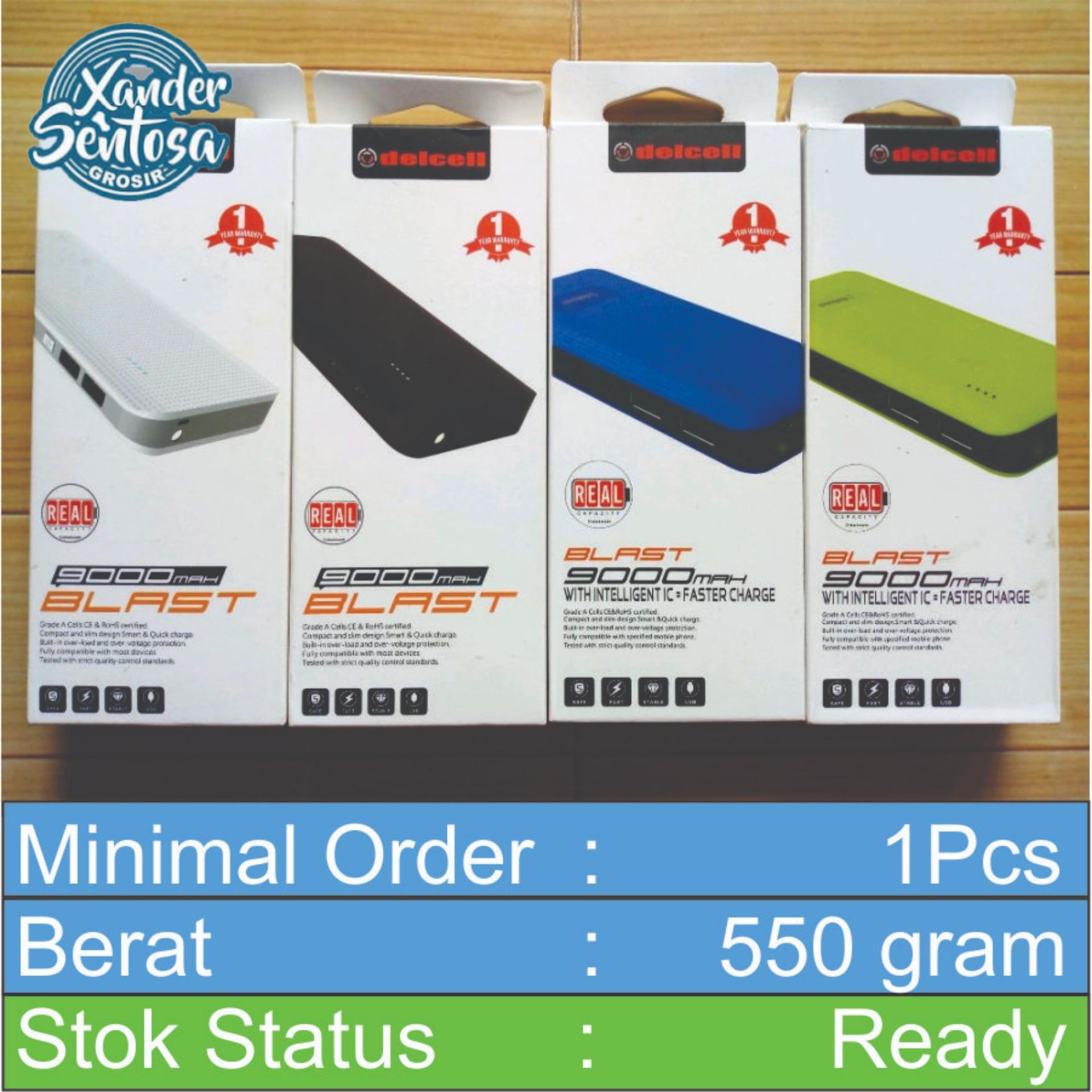 Power Bank DelCell Blast 9000MAH Real Capacity