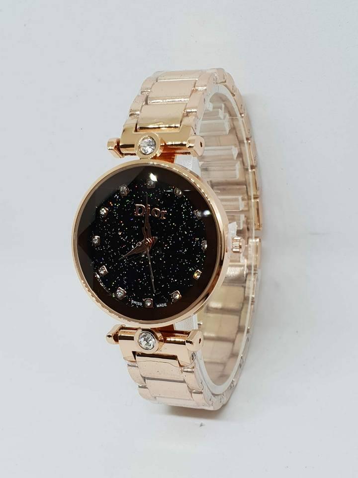 Jam Tangan Wanita Dior Stainless Steel