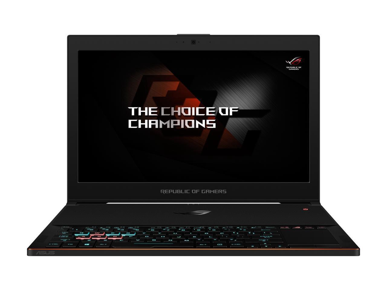 Asus Rog Gx501Gi-Ei035T [ i7-8750H/ 24Gb Ddr4/ 512Gb Ssd/ Gtx1080 8Gb Gddr5x/ 15.6