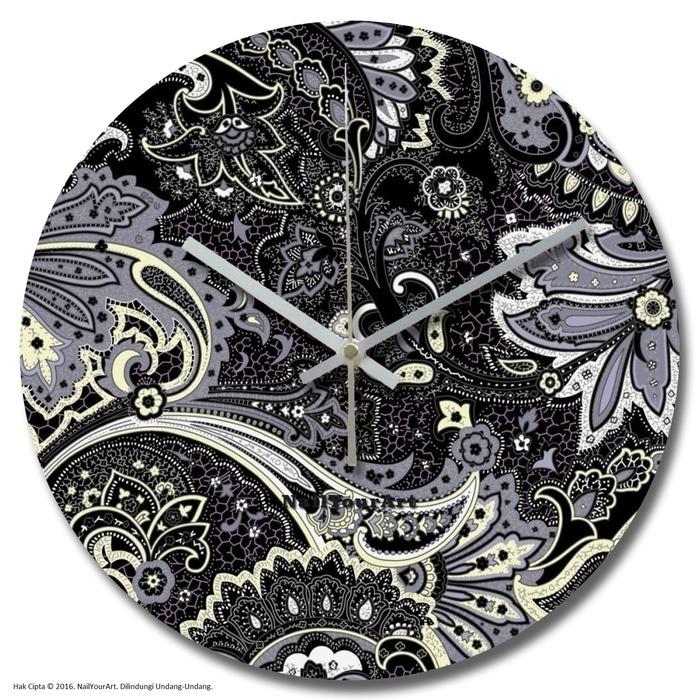 Jam Dinding Batik Unik Standart Series