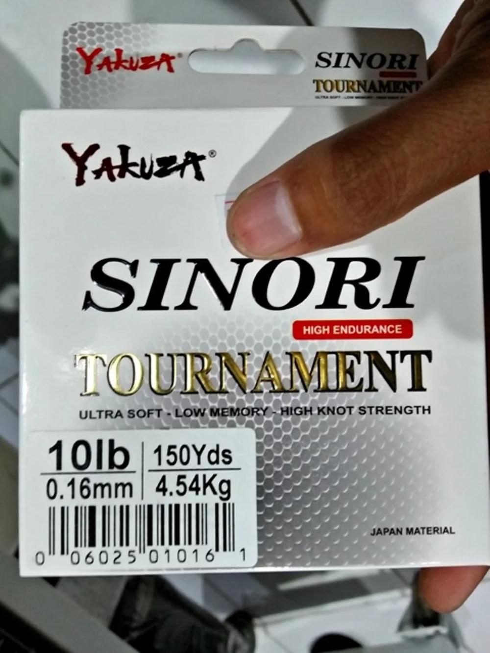 SENAR PANCING YAKUZA SINORI TOURNAMENT 10 LBS DIAMETER 0.16