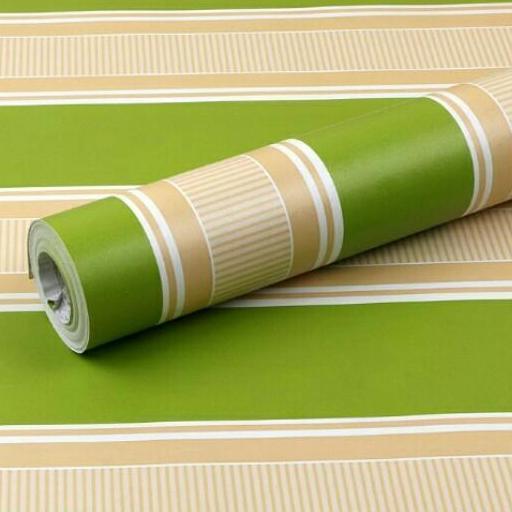 cdR - Wallpaper Stiker Dinding Salur Hijau uk. 45cm x 10m