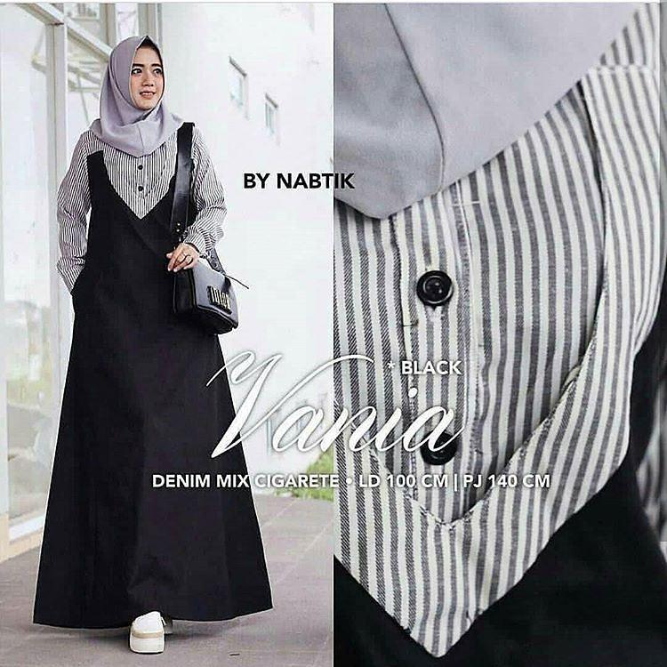 TOF GAMIS TERLARIS Gamis Wanita Terbaru Gamis Syari Dress Wanita Muslim Murah VANIA DRESS