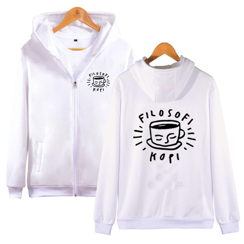 Brother Store Jaket Distro Filosofi Kopi Logo Black Premium