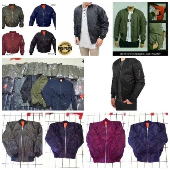 Jaket Bomber atau Jaket JOKOWI GROSIR !!! - terlaris