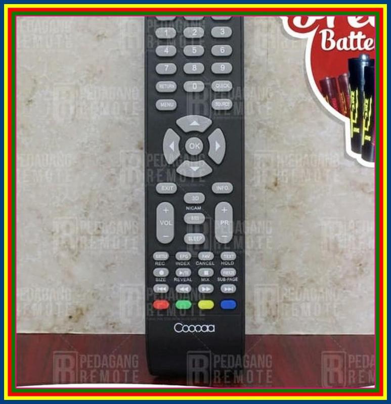 Remot Remote TV Coocaa LCD LED 3D Qlty Super