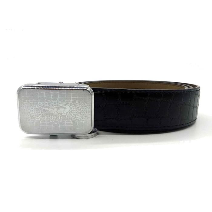 IKAT PINGGANG KULIT PRIA REL IMPORT KULIT CROCODILE - Jgfird