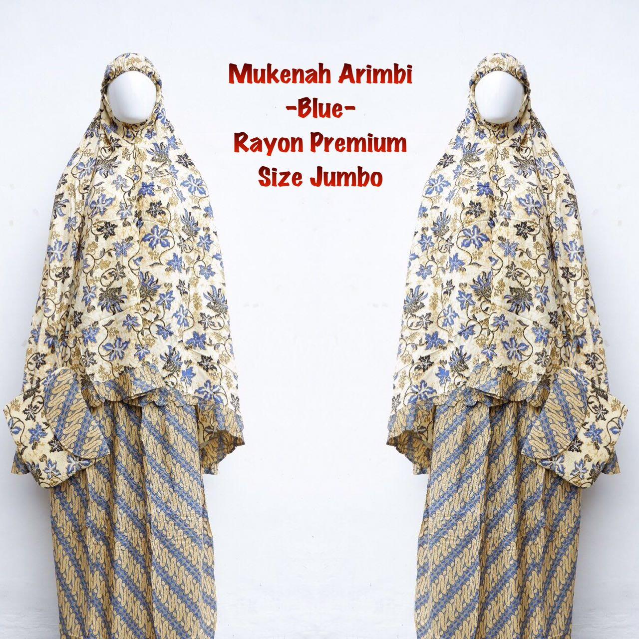 Hot Sale Mukena Batik Arimbi Blue