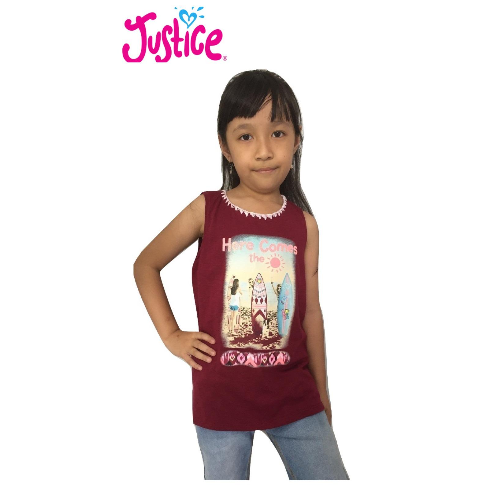 Baju Anak / Kaos Anak / Atasan Anak Perempuan merk Justice TEE-02