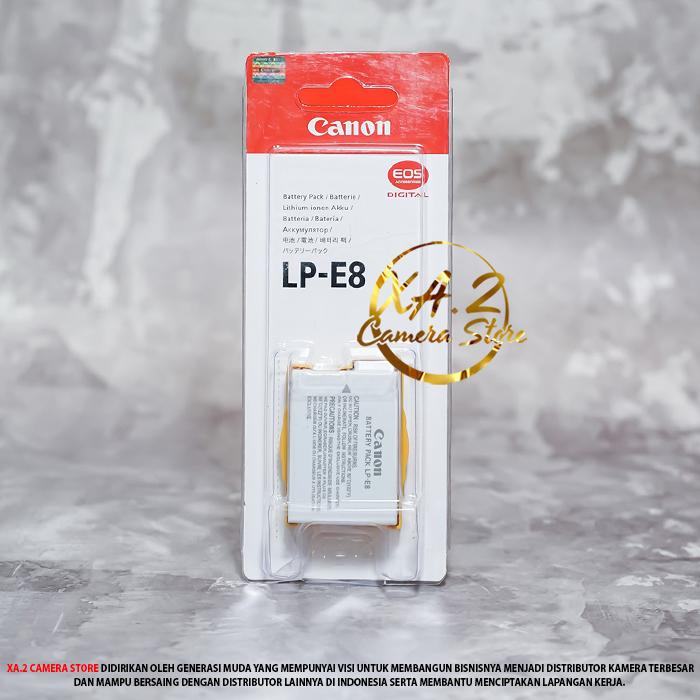 Baterai OEM LP-E8 Untuk Canon EOS 700D 650D 600D 550D REBEL T2i T3i T4i T5i KISS X7i X4 X5 X6