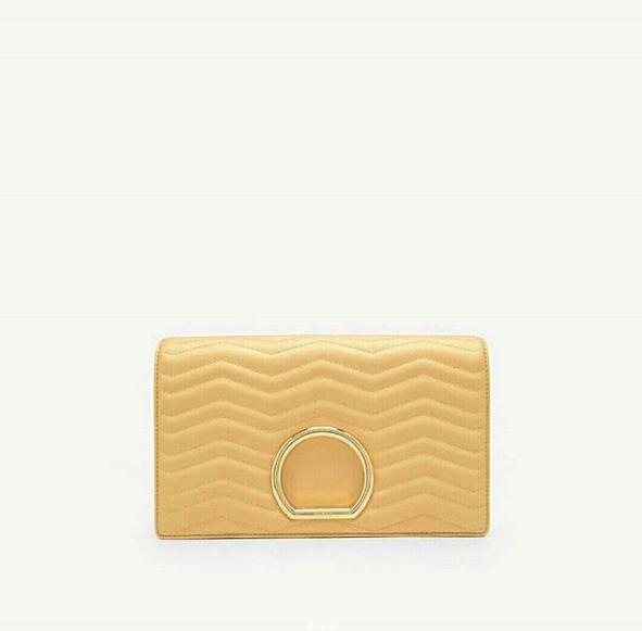 Rekomendasi TAS PEDRO METAL DETAIL CLUTCH YELLOW