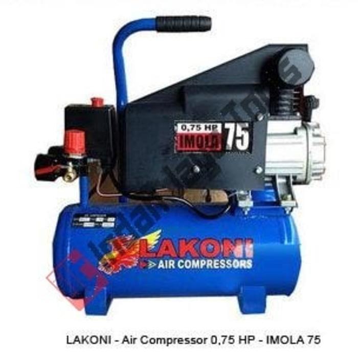 Promo Kompresor Pompa Angin Lakoni Imola 75 3/4 HP Original