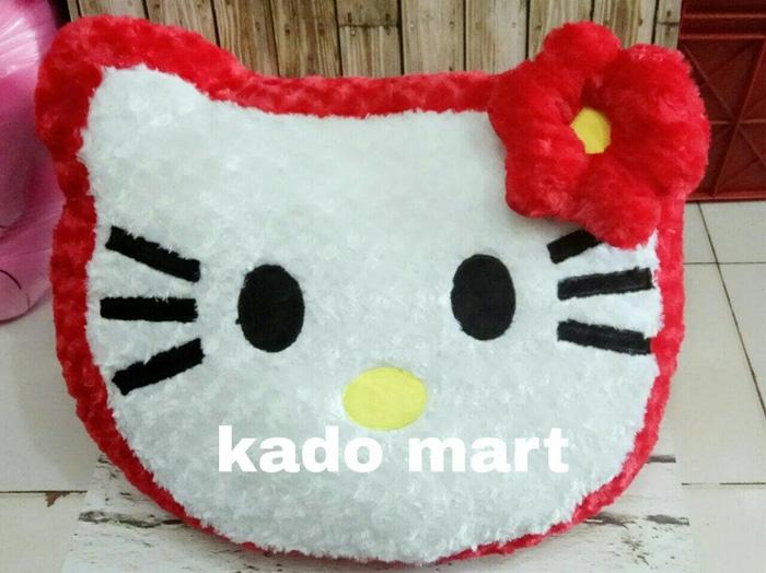 Hemat 15%!! Boneka Bantal Guling Anak Kepala Hello Kitty Keropi Doraemon Melody - ready stock