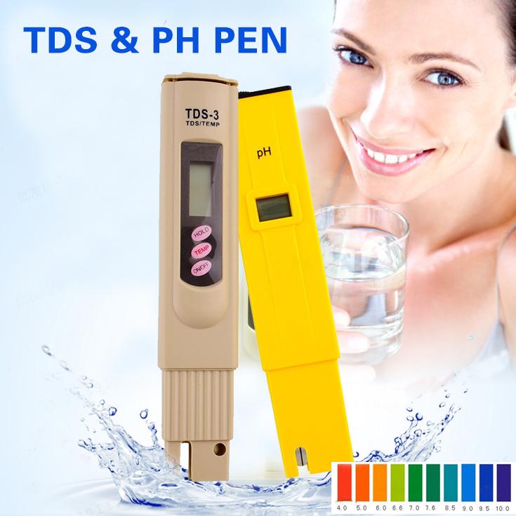 Bestprice PH Meter TDS Penguji Akuarium Kolam Pemancingan & Minuman Hydroponic Air Monitor-Internasional