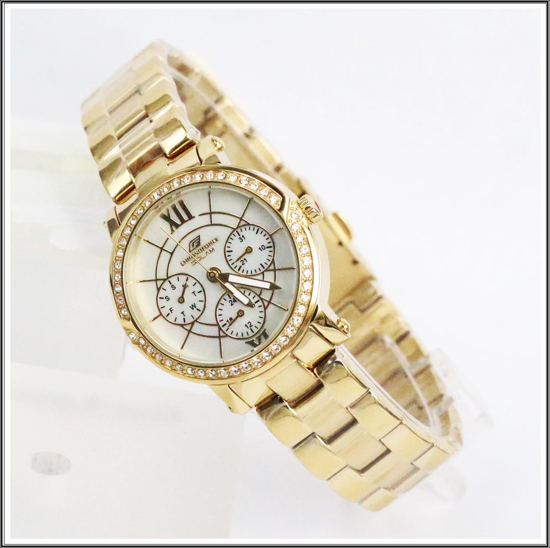 jam tangan wanita original Swiss Cronoforce 5293lcbipy