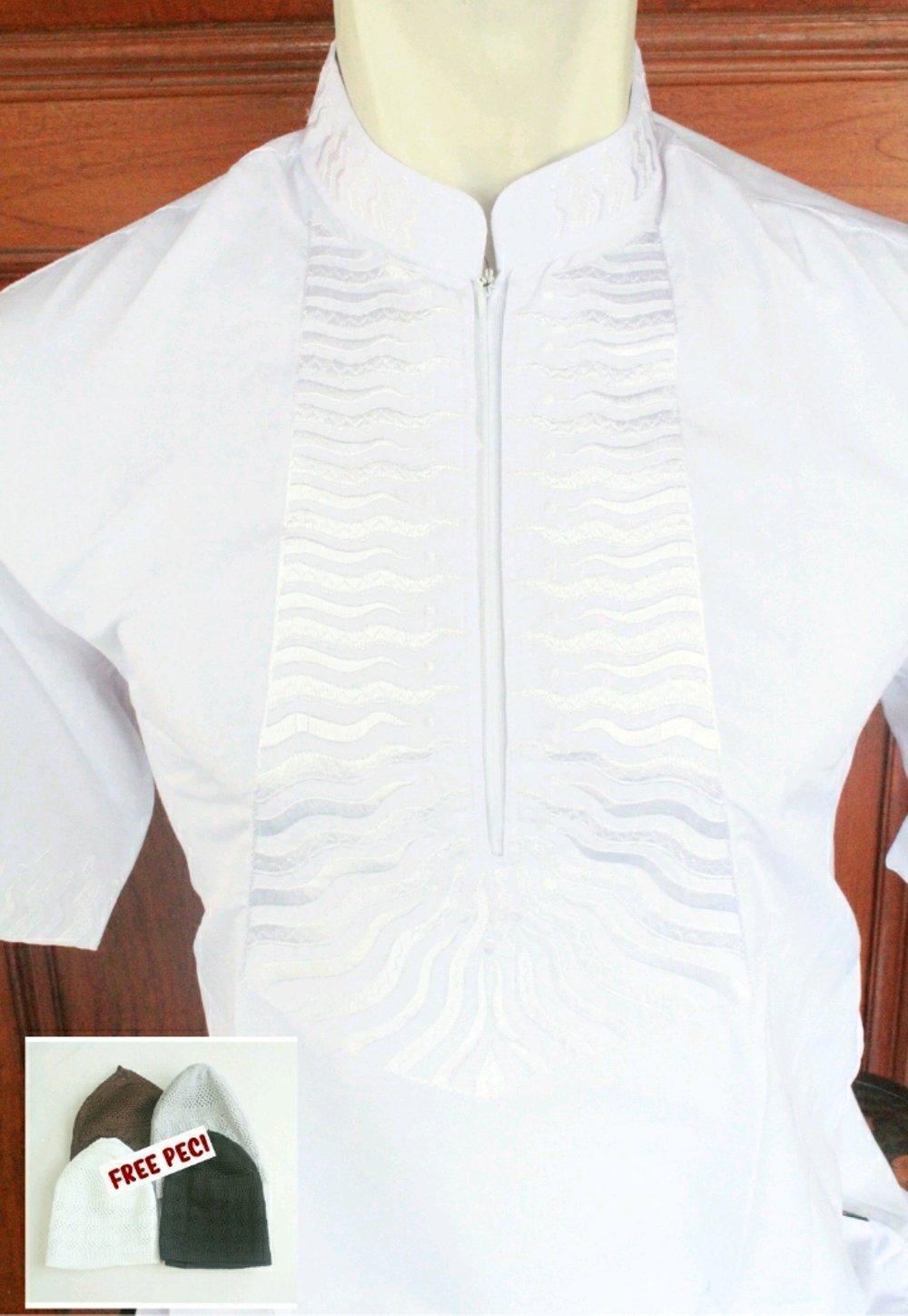 SHOHIB Baju Koko Kemeja Muslim Pria Lengan Pendek Katun Farel di lapak TOKO BAJU KOKO MURAH kokomurah3412