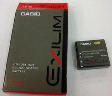 Baterai Casio NP- 40 untuk kamera EXILIM