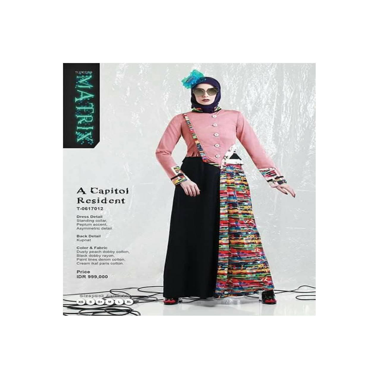 GAMIS MAXI / GAMIS TUNEECA / GAMIS MODERN / GAMIS KATUN / 0617012 - Dusty Peach, XS