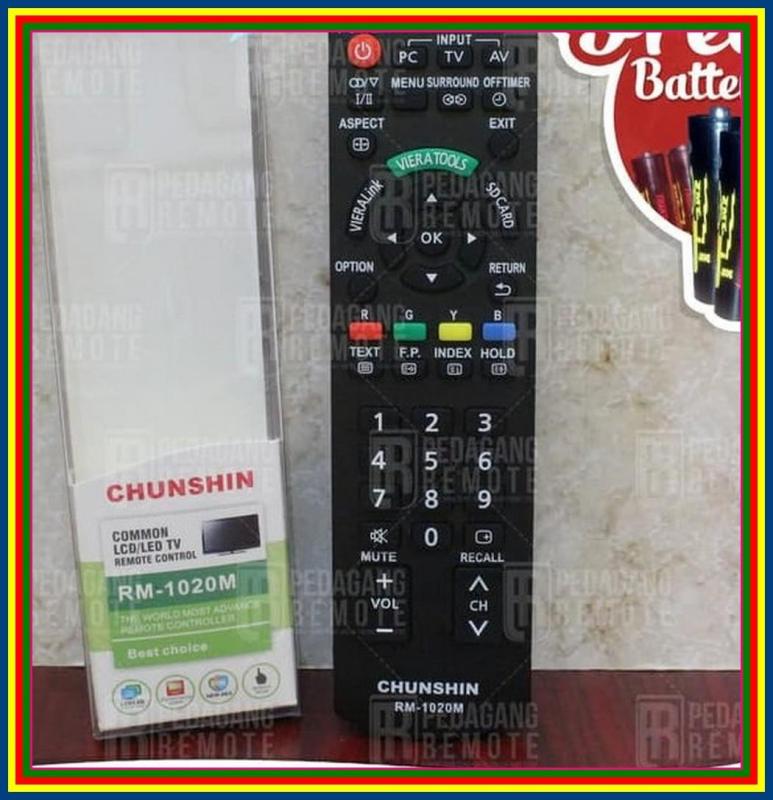 Remot Remote TV Panasonic Vierra LCD LED Multi Universal