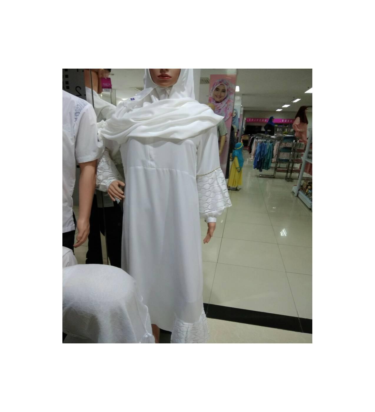 Gamis sepaket kerudung rabbani original
