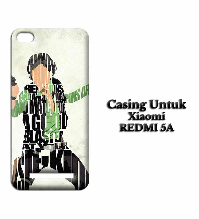 Casing XIAOMI REDMI 5A Han Solo Typography Hardcase Custom Case Se7enstores