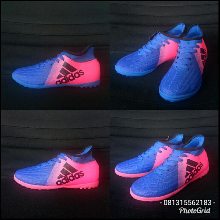 sepatu futsal anak adidas x techfit boots - Fuchsia, 33