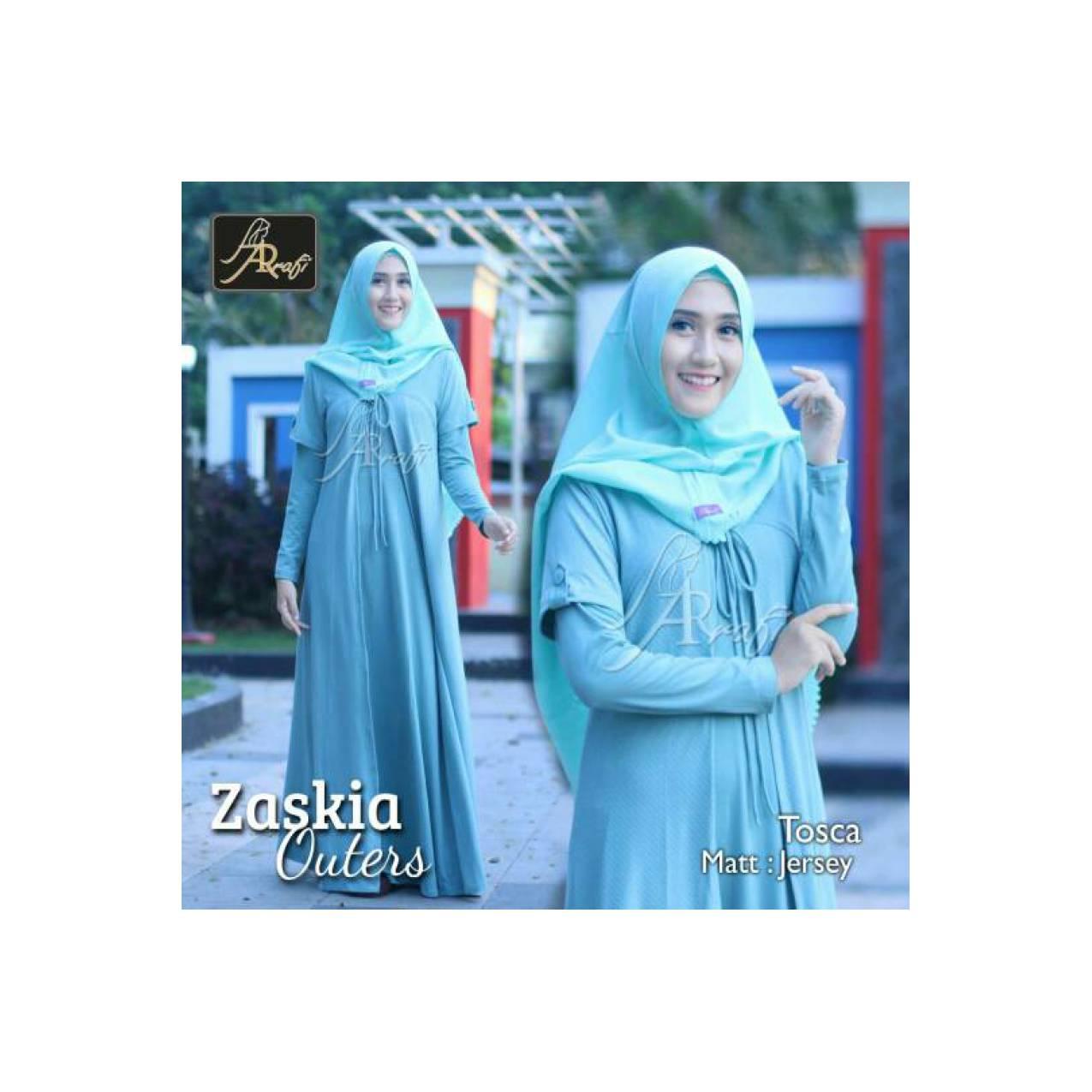 gamis/long dress zaskia outers by Arrafi