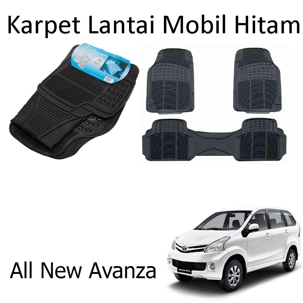 Karpet Mobil All New Avanza / Car Carpet / Floor Mats Universal Warna Hitam