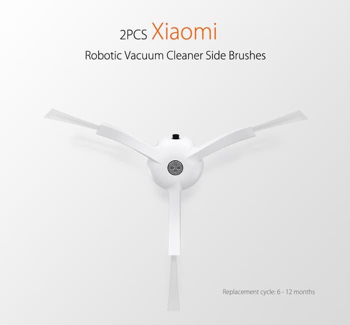 Xiaomi MiJia Robot Vacuum Cleaner Side Brush ||| vacum cleaner idealife usb rumah mobil mini portable krisbow karpet bolde panasonic robot sharp black decker philips