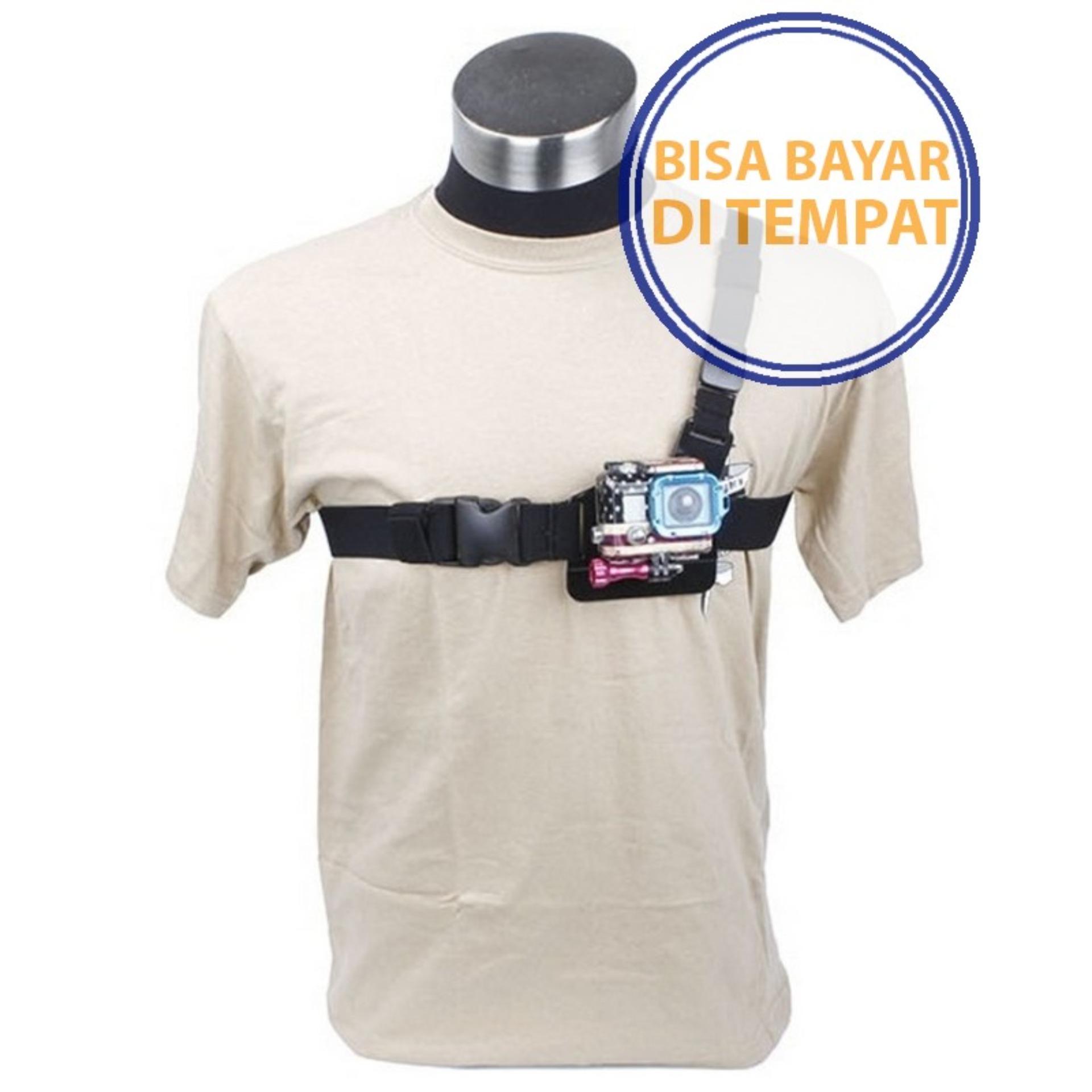 PROMO SAAT INI GoPro SJCam BPro Xiaomi yi Kogan 3 Points Chest Belt Harness Ringan