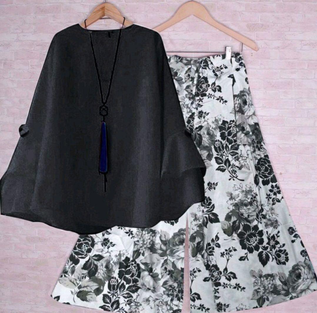 set kulot setelan muslimah stelan hijab muslim dewasa baju kulot fashion denada