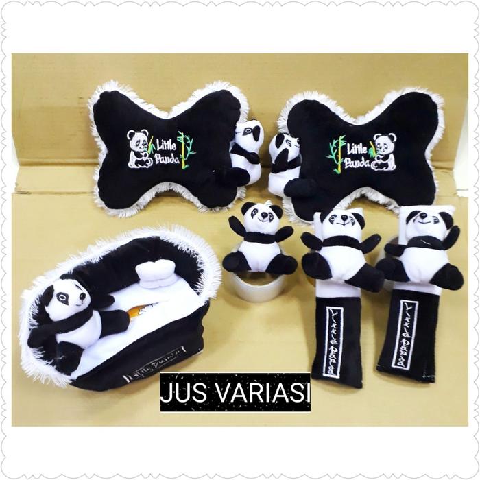 Sandaran kepala-bantal mobil 3in1 little panda mobil xpander