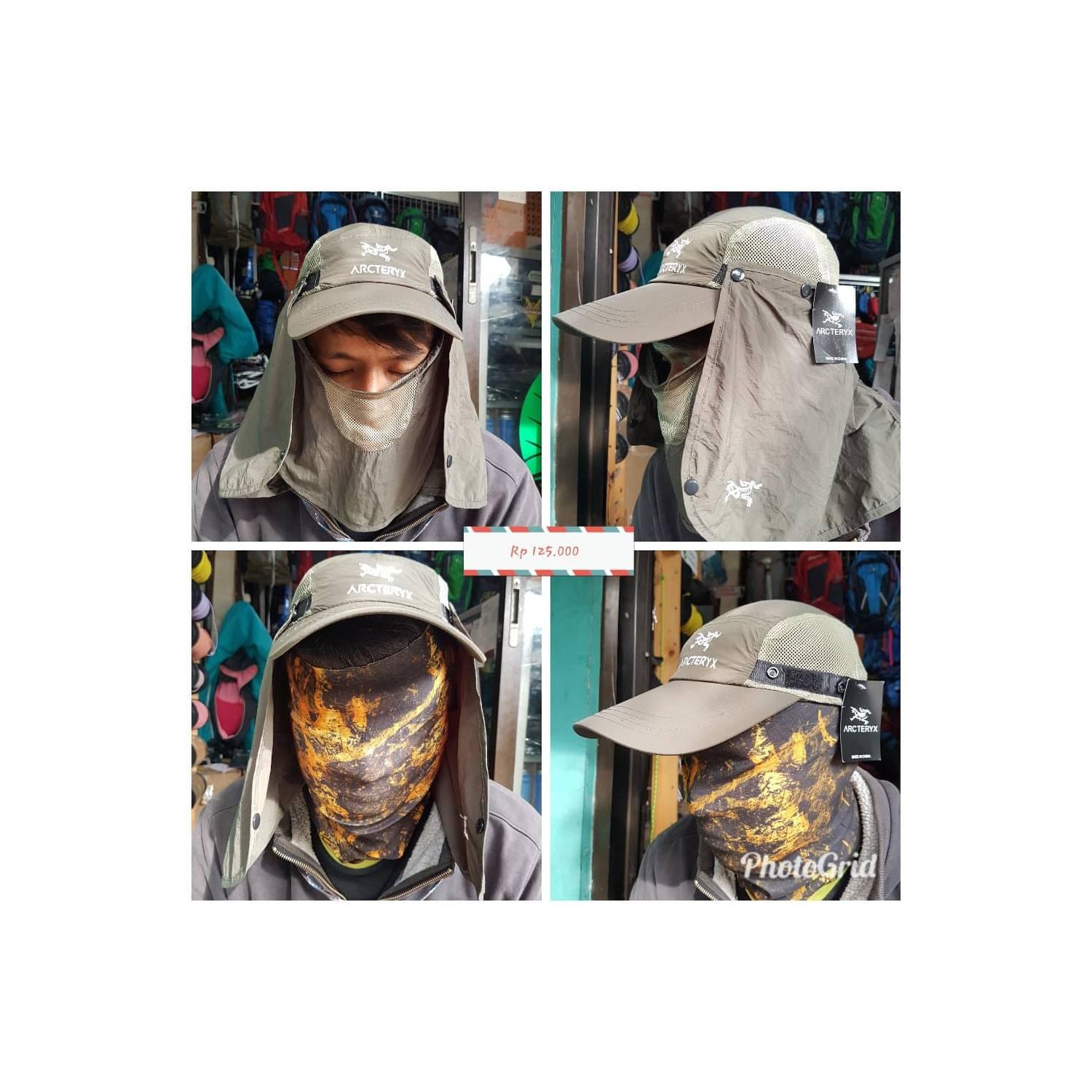 topi pancing ARCTERYX NOT JACKWOLFSKIN REI EIGER CONSIN Diskon