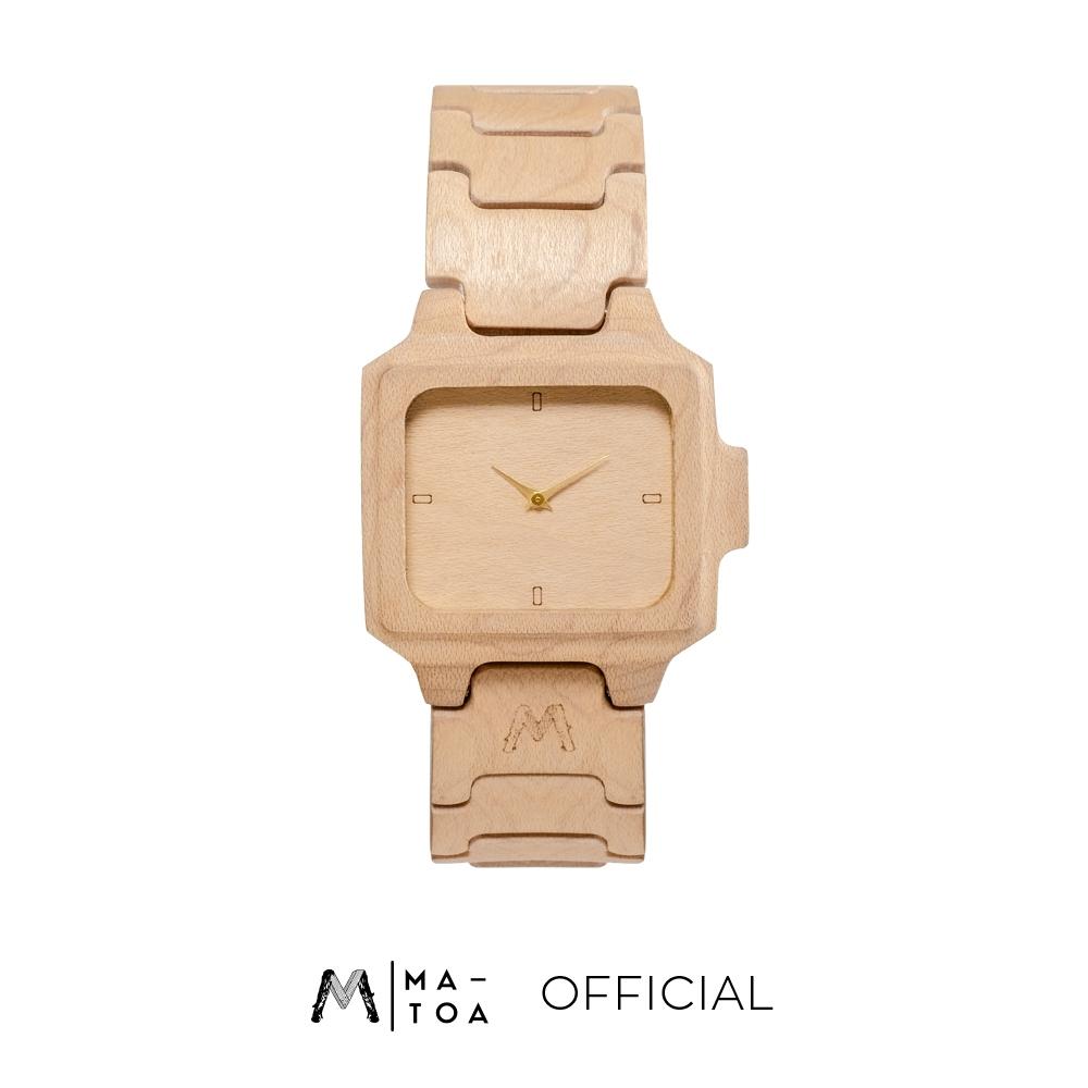Matoa Flores Jam Tangan Kayu Pria/Wanita/Unisex - Maple