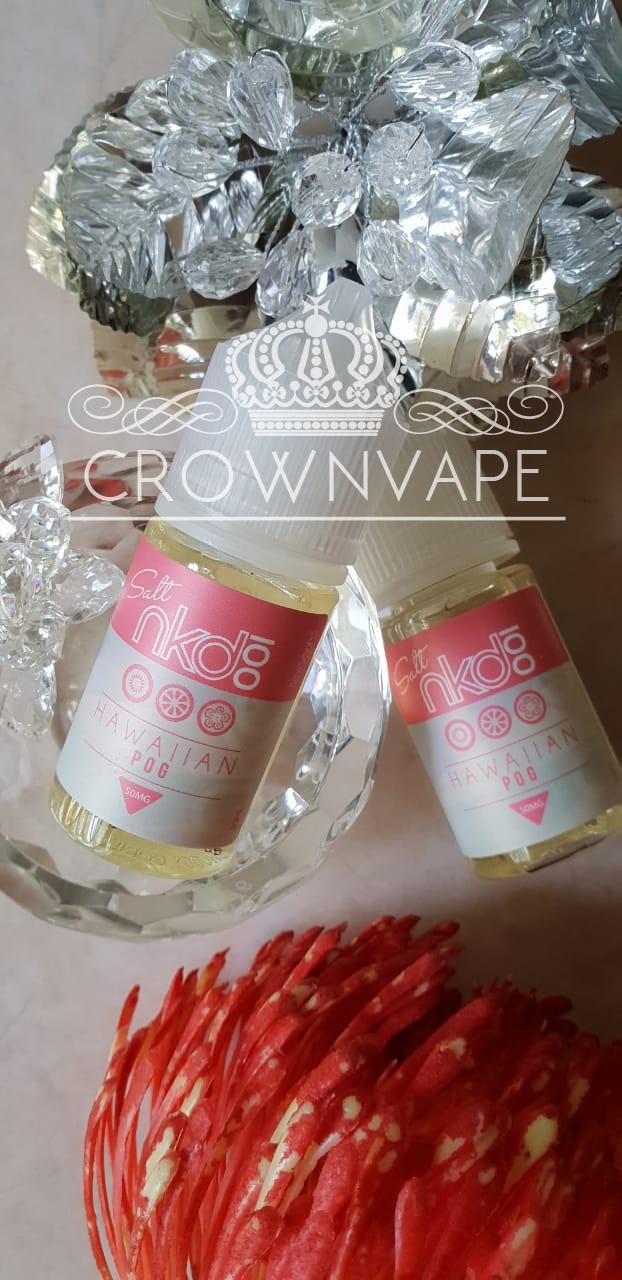 Harga Spesial!! Naked Hawaiian Pog Salt Nic 50Mg - Usa Premium Liquid - ready stock