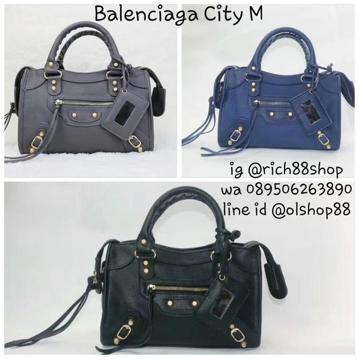 Tas Wanita Hand bag Balenciaga City M Import Premium Quality