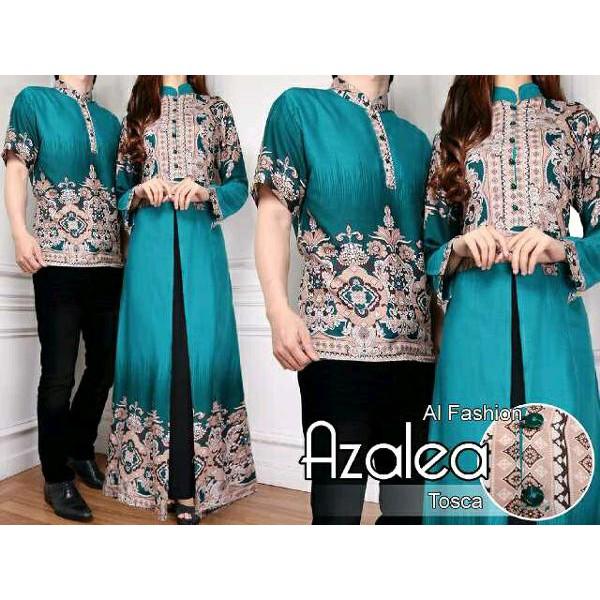 Promo Hari Ini Atk Cp Azalea Couple Mama Papa Pasangan Kembaran Samaan Batik Etnik Songket Gaun