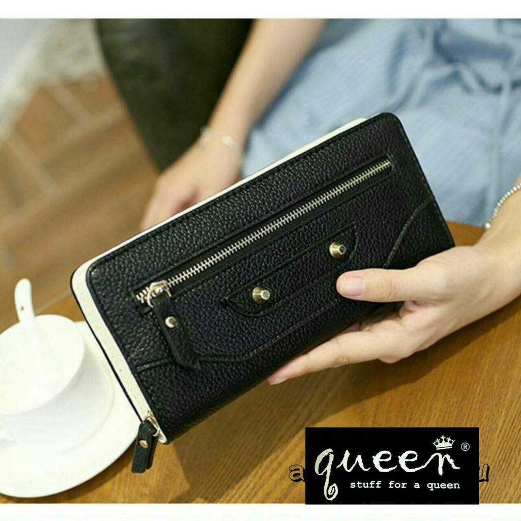 Dompet Fashion Wanita / Dompet Cewek / Dompet Panjang Balenciaga / Toko Grosir Dompet Murah