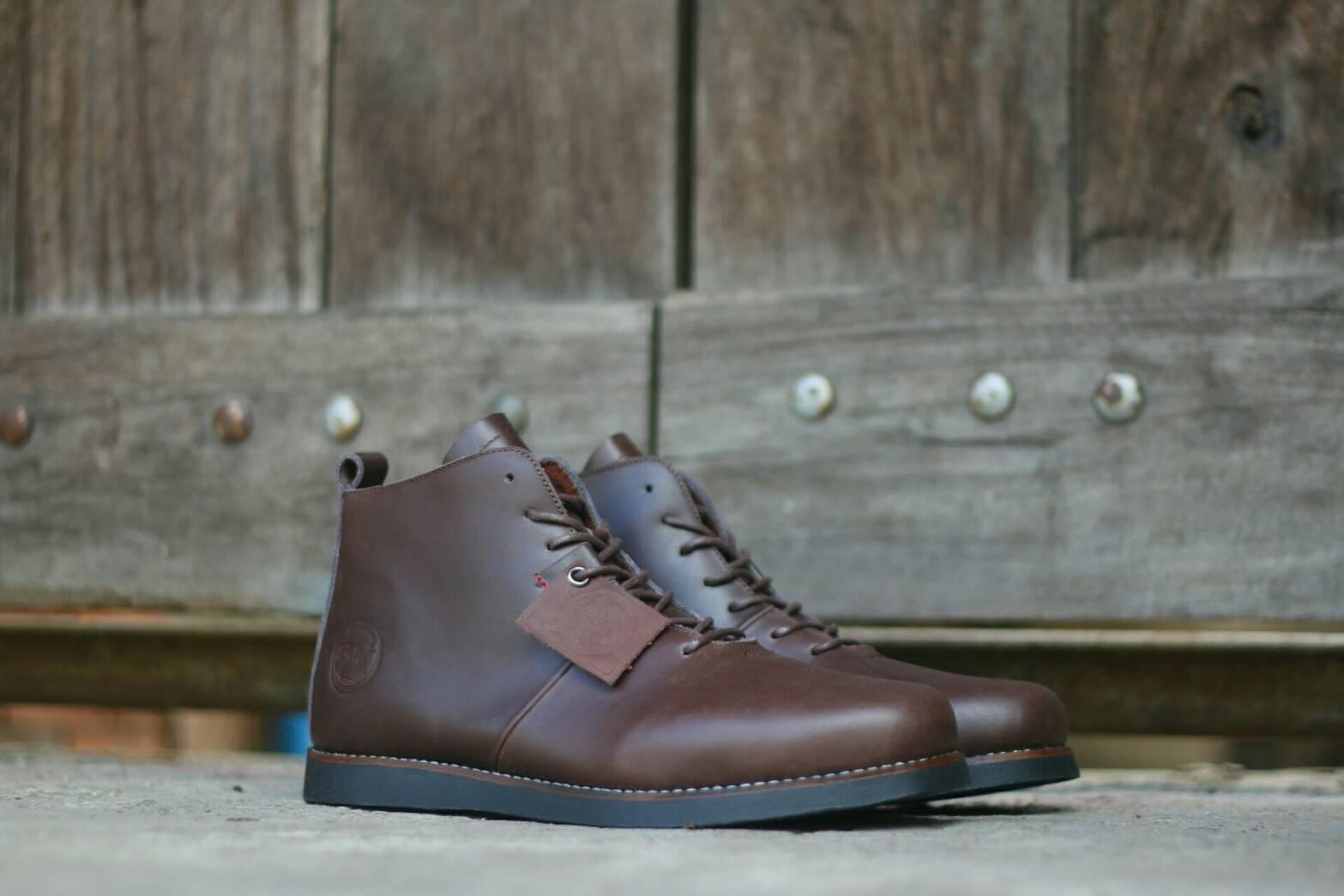B A E WEAH Sepatu Brodo Kulit Bradleys Original - Brodo Sepatu Boots kulit Pria Dan Wanita Kulit Asli - Sepatu Boots Pria - Sepatu Boots Tinggi