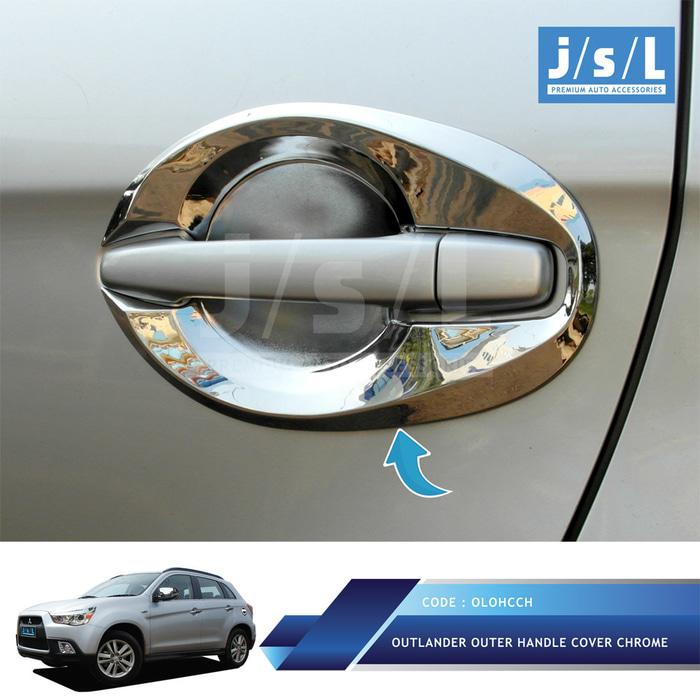Mitsubishi Outlander Outer Handle Cover Chrome / Aksesoris Outlander