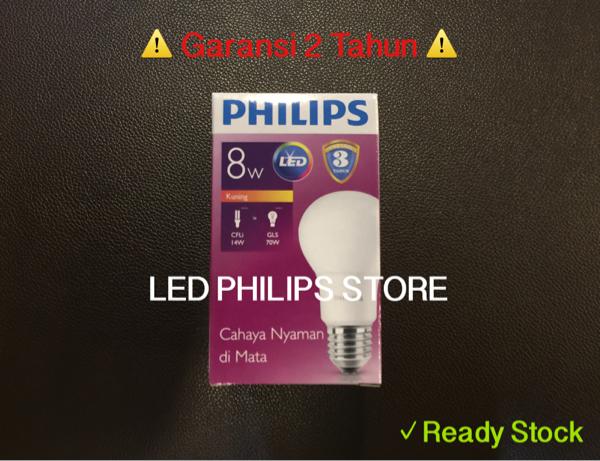 Promo Lampu Bohlam LED Philips 9 Watt Kuning/Warm White (9W 9 W 9Watt) original
