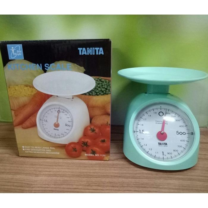 TANITA TIMBANGAN BAHAN KUE / DAPUR MANUAL 2KG - ORIGINAL 1122 / TIMBANGAN MAKANAN / TIMBANGAN TERBARU / TIMBANGAN MURAH