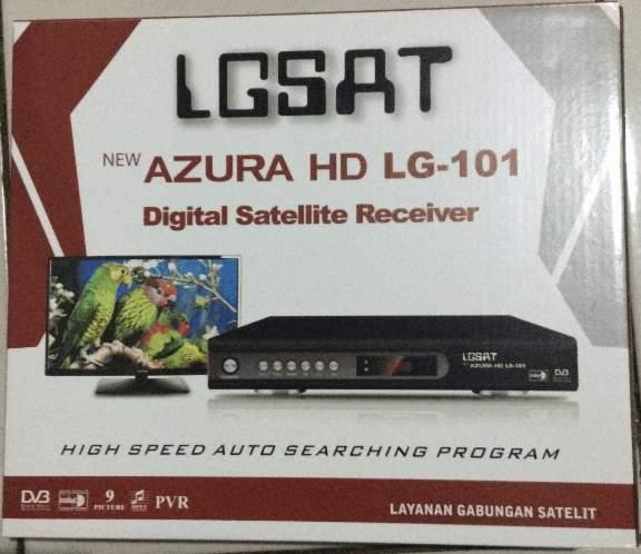 New Lgsat New Azura HD LG-101 Avs+ Receiver Parabola JKT