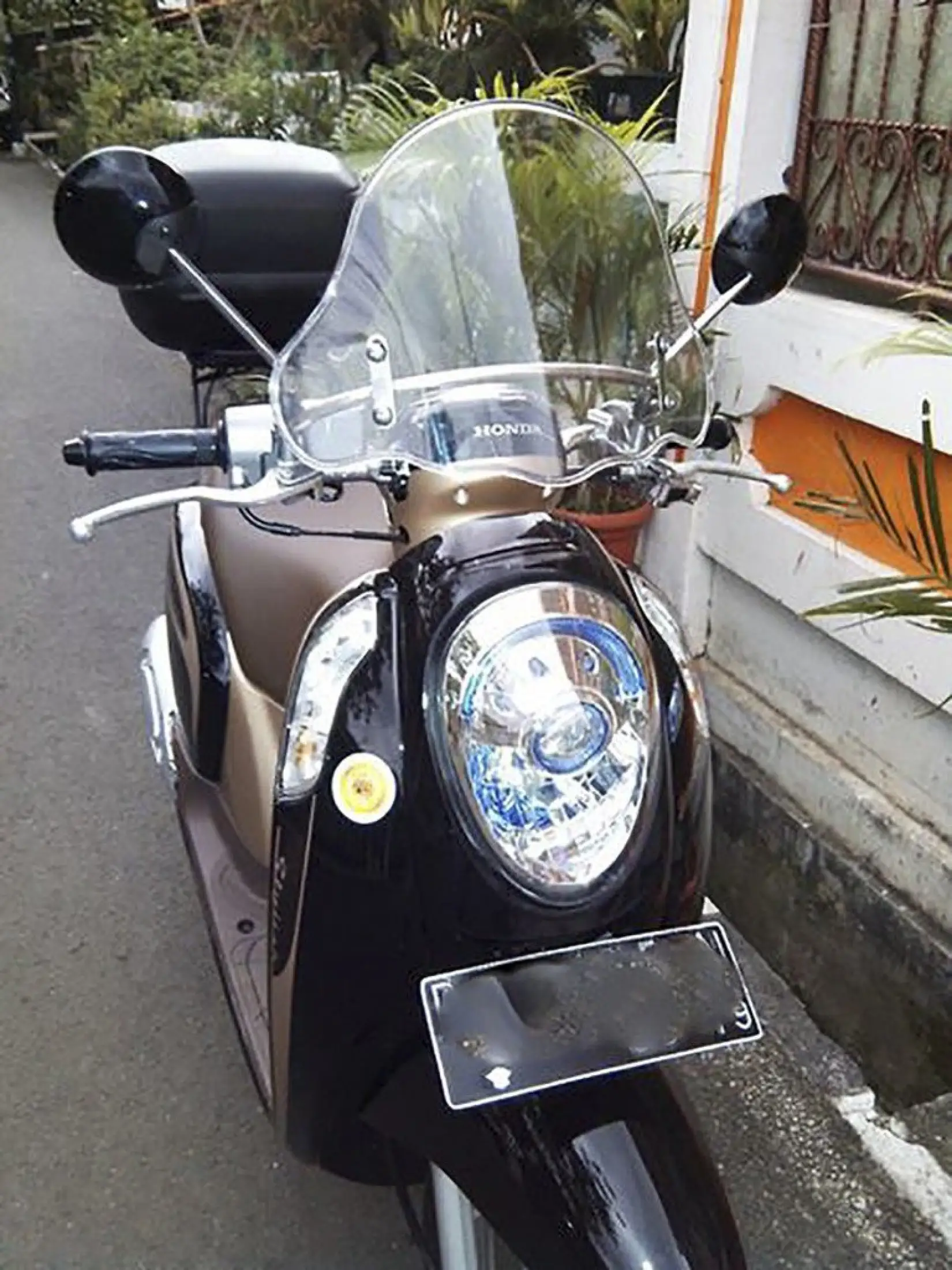 Windshield Scoopy Tameng Angin Scoopy Transparant Lazada Indonesia