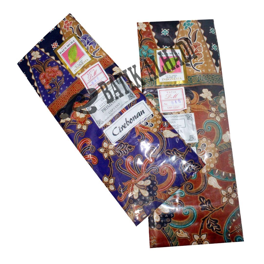 Sarung Batik Cirebonan Primisima Daun Muda (SBC001)