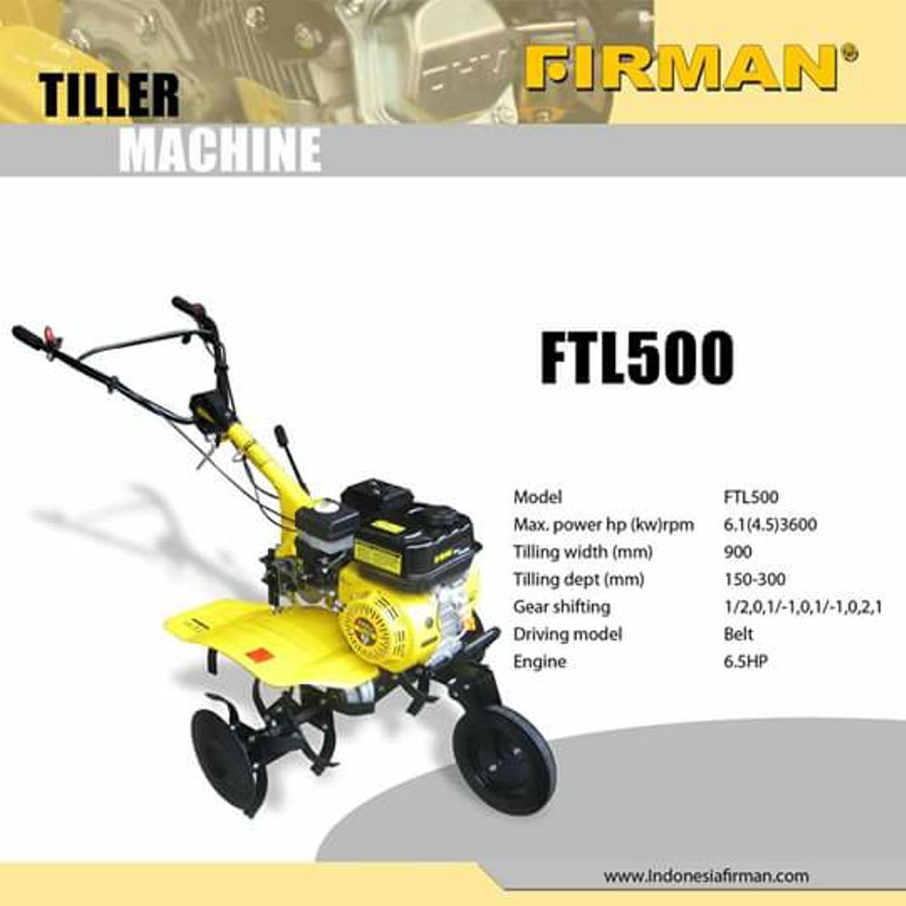 MESIN TILLER (BAJAK SAWAH) FTL500 FIRMAN